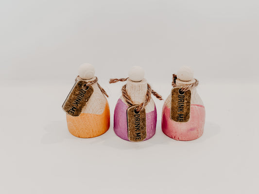 Halloween collection : mini witches potion bottles