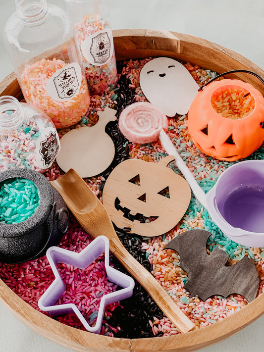 Hocus Pocus Halloween sensory kit: Toddler safe