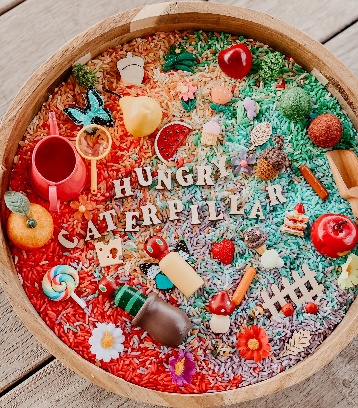 The Very Hungry Caterpillar Book sensory kit
