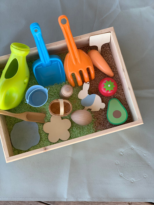 Easter Collection- Toddler safe Peter Rabbit sensory kit