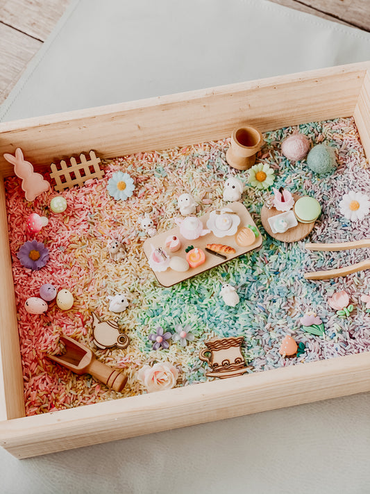 Easter Collection: A little bunny tea party sensory kit
