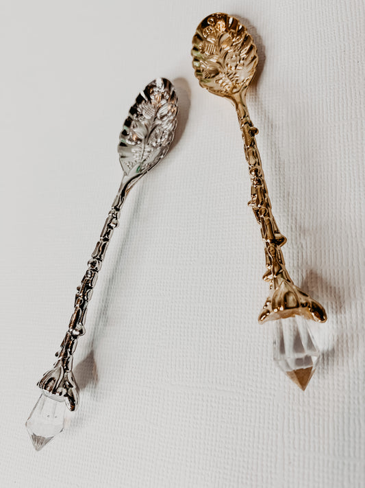 crystal potion spoon
