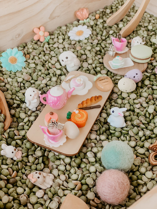 Easter Collection: A little bunny tea party sensory kit